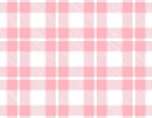 Pink Gingham Pattern Seamless Texture