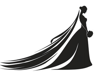 bride silhouette