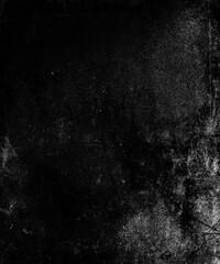 Obraz premium Black scratched grunge background, distressed texture