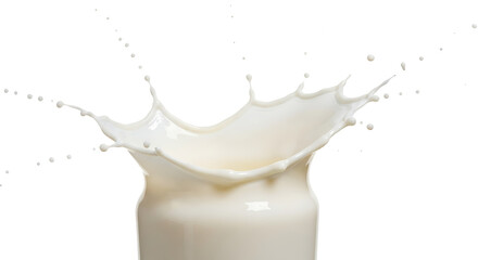 Milk Splashing Out of Container