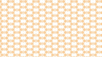 Abstract Seamless White Background with Minimal Gold Line Geometric Pattern, Elegant Oriental Wave Inspired Tile Design for Luxury Wallpaper, Modern Decor, and Branding