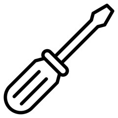 Screwdriver  Icon Element For Design