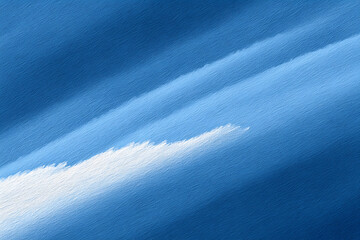 Obraz premium Blue and white abstract background with diagonal brush stroke texture and modern gradient.
