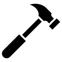 Hammer  Icon Element For Design