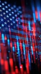 Digital Trading Interface Highlighting United States Economic Movement
