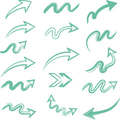 set of arrows vector
