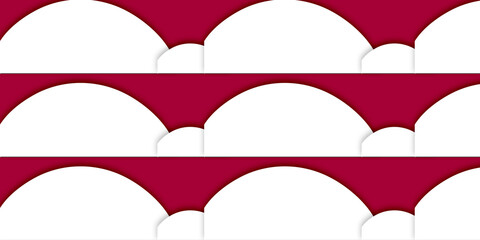 Illustration of a white cloud on a red background