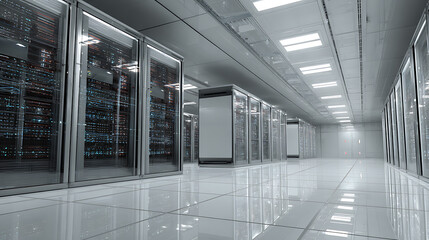  An image depicting a large and modern network server room (1)