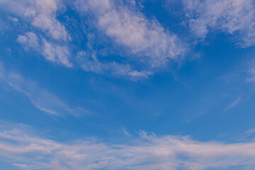Obraz premium 青空の夕空