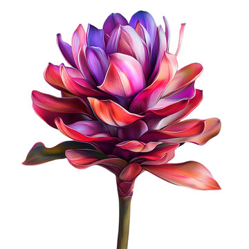 A photo  of Babaco (Vasconcellea -heilbornii) featuring lively natural hues and intricate surface details  highlight its tropical character