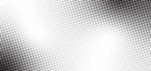 Halftone dot vector illustration on white background