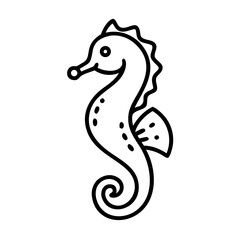 vector illustration of a black duck