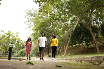 Fototapeta premium walking in the park
