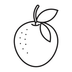 vector illustration of an aronia fruit