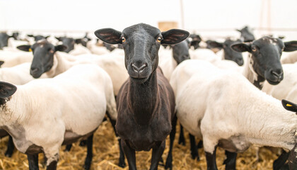 Obraz premium black sheep