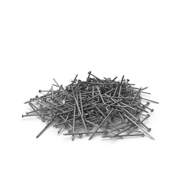 Pile metal nails