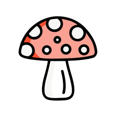 mushroom vector illustration