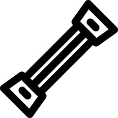 Tricep bar gym icon outline expand 64px