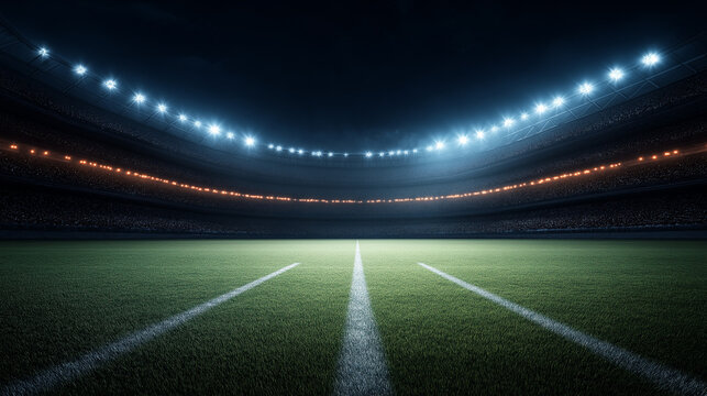 stadium lights - Powered by Adobe