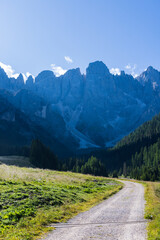 Obraz premium Hiking in Val Venegia - Italy