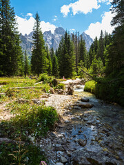 Hiking in Val Venegia - Italy