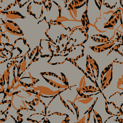 multi colored decorated hand drawn rendered traced embraided ornamental all over base background. repeat pattern geometrical texture border ethnic tribal creative design	
