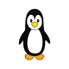 Fototapeta premium penguin on a white background