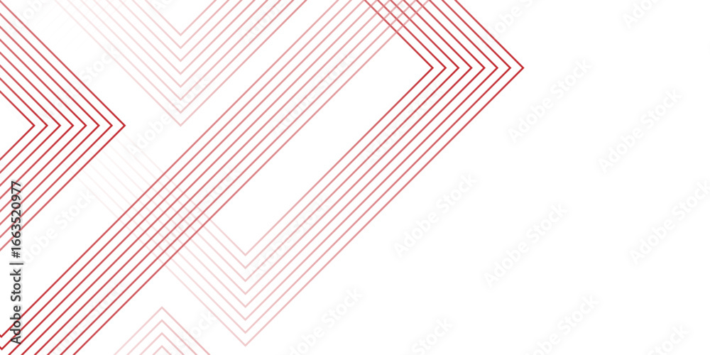 Wall mural luxury wavy line abstract background with color element. futuristic technology concept. glowing rect