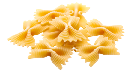 Farfalle Bow Tie Pasta Butterfly Shaped Transparent Background