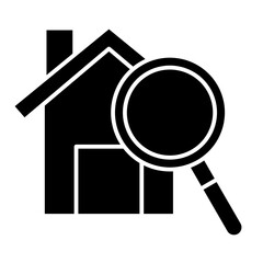 Magnifying  Icon Element For Design