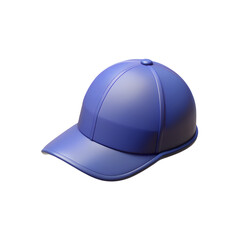 Fototapeta premium Plain Baseball Cap Solid Color No Logo 3D Transparent Background Image