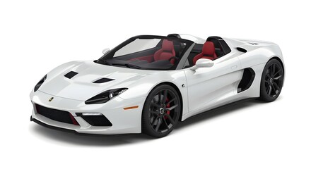 Naklejka premium Amazing Car Lighting and Stylish Open Car Design