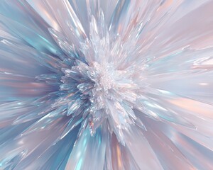 Obraz premium Crystalline Convergence (2)