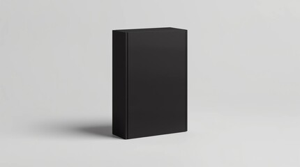 Verical blank book cover mockup 