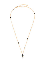 A gold heart jewelry