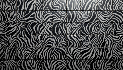 Obraz premium Zebra print animal skin texture for creative designs and patterns