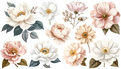 Floral design collection