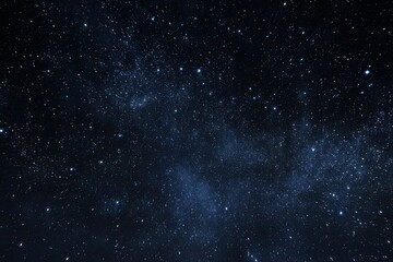 Night sky ablaze with distant stars and a milky way