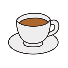 Coffee Cup Graphic Element Illustration