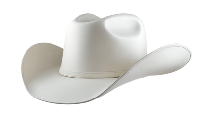 Cowboy hat western style classic headwear isolated on white background
