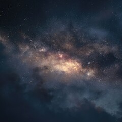 Obraz premium Vast expanse of the Milky Way galaxy