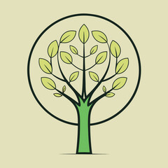 Minimalist Tree OutlineMinimalist Tree Outline