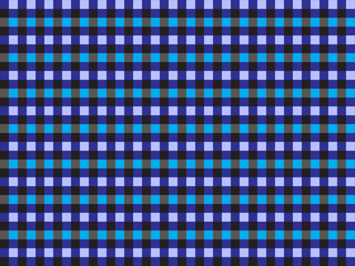 Navy, Blue and white Gingham Checkered Seamless Pattern