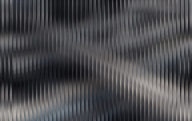 Holograph Iridescent ribbed glass texture background wallpaper. Reed flute pattern effect. Laser ripple abstract line rib smooth modern gradient. Light corrugated iridescent banner backdrop