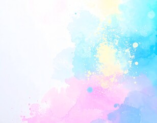 Watercolor Splash Background