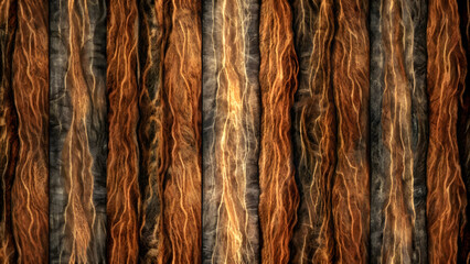 Abstract wood texture pattern with rich brown and black tones for design