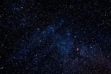 Obraz premium Deep space, star-studded expanse of night sky, myriad points of light