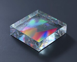 Fototapeta premium Prismatic Quantum Cube