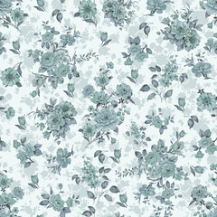 Seamless Allover Running Print Pattern Designs for all type of fabric