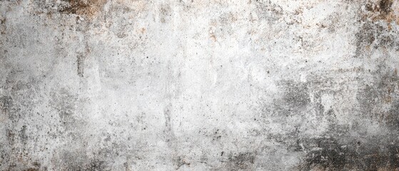Obraz premium Textured, aged concrete surface. Light gray, white, and dark gray tones with varying degrees of wear and discoloration. Visible imperfections and marks create a unique, rough surface